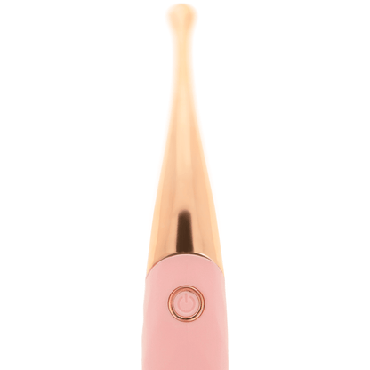 OHMAMA - RECHARGEABLE CLITORIS STIMULATOR 36 PINK - PINKGOLD MODES - Kink&Play