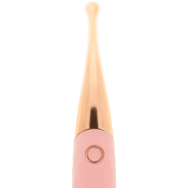 OHMAMA - RECHARGEABLE CLITORIS STIMULATOR 36 PINK - PINKGOLD MODES - Kink&Play
