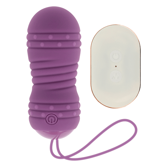 OHMAMA - REMOTE CONTROL ROTATING EGG 7 PATTERNS PURPLE - Kink&Play