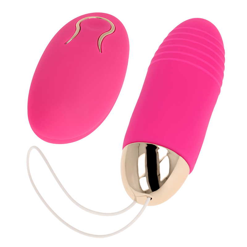 OHMAMA - REMOTE CONTROL VIBRATING EGG 10 SPEEDS PINK - Kink&Play