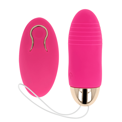 OHMAMA - REMOTE CONTROL VIBRATING EGG 10 SPEEDS PINK - Kink&Play