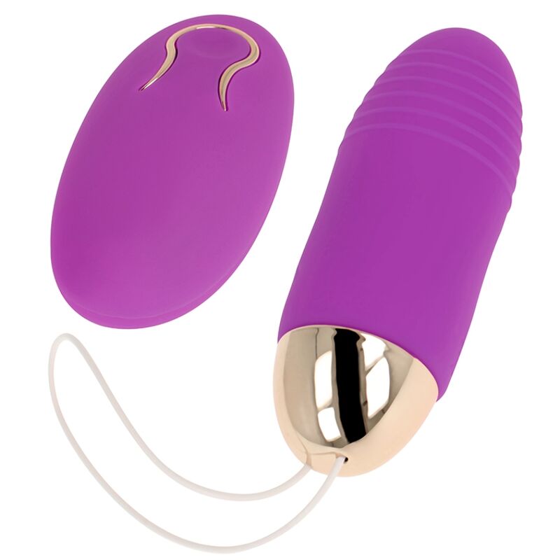 OHMAMA - REMOTE CONTROL VIBRATING EGG 10 SPEEDS PURPLE - Kink&Play
