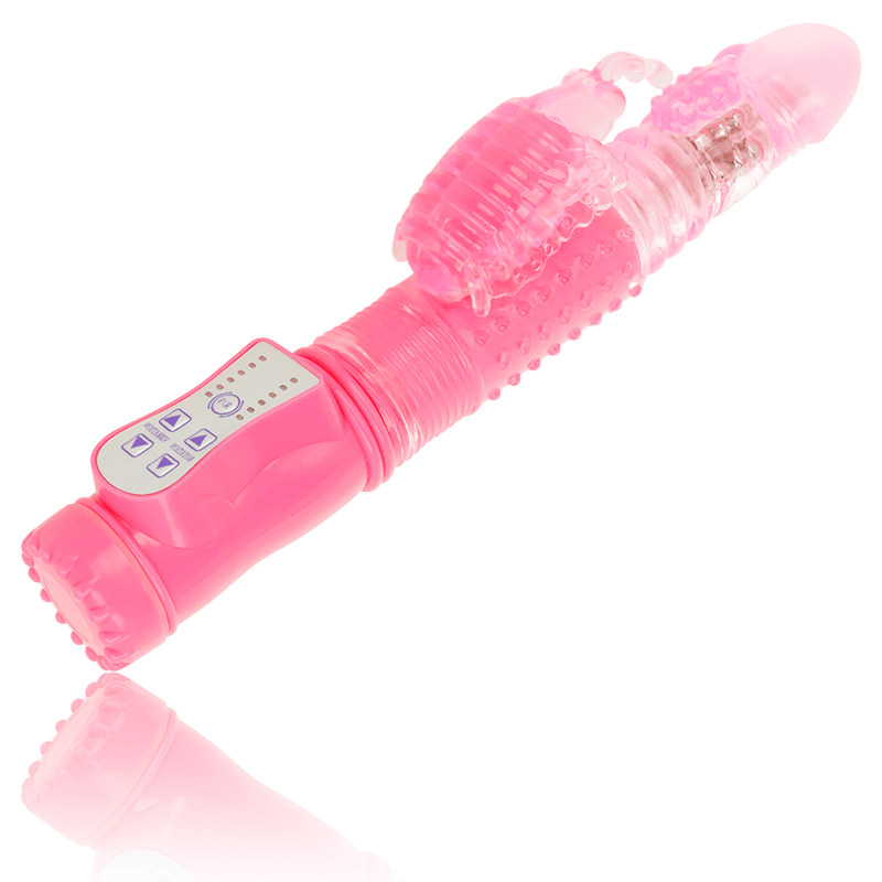 OHMAMA - ROTATING VIBRATOR WITH RABBIT - Kink&Play