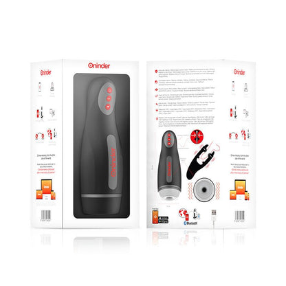 ONINDER - SEOUL RECHARGEABLE MALE MASTURBATOR 10 SPEED - FREE APP - Kink&Play