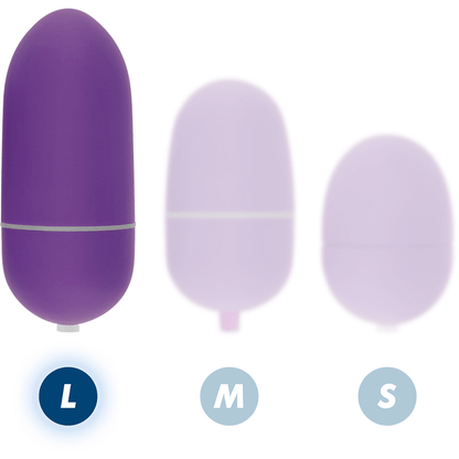 ONLINE - REMOTE CONTROL VIBRATING EGG L PURPLE - Kink&Play