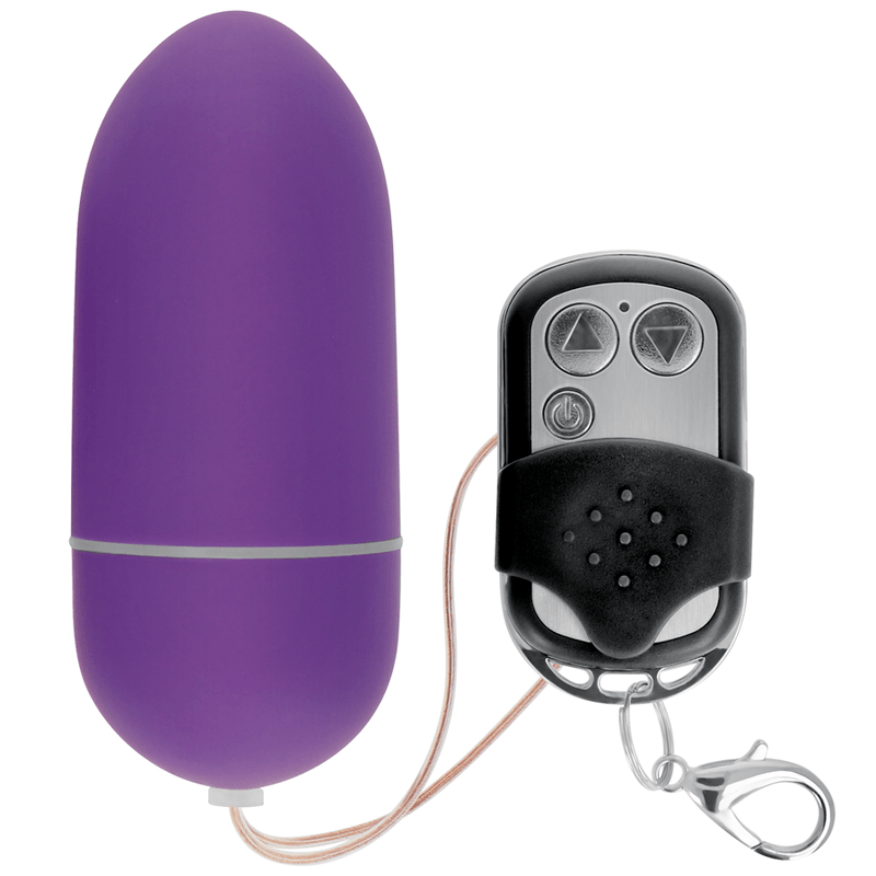 ONLINE - REMOTE CONTROL VIBRATING EGG L PURPLE - Kink&Play