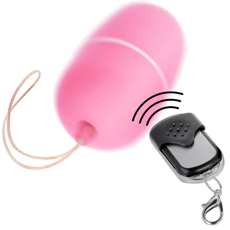 ONLINE - REMOTE CONTROL VIBRATING EGG M PINK - Kink&Play