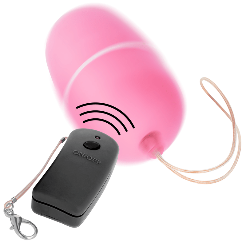 ONLINE - REMOTE CONTROLLED VIBRATING EGG PINK - Kink&Play