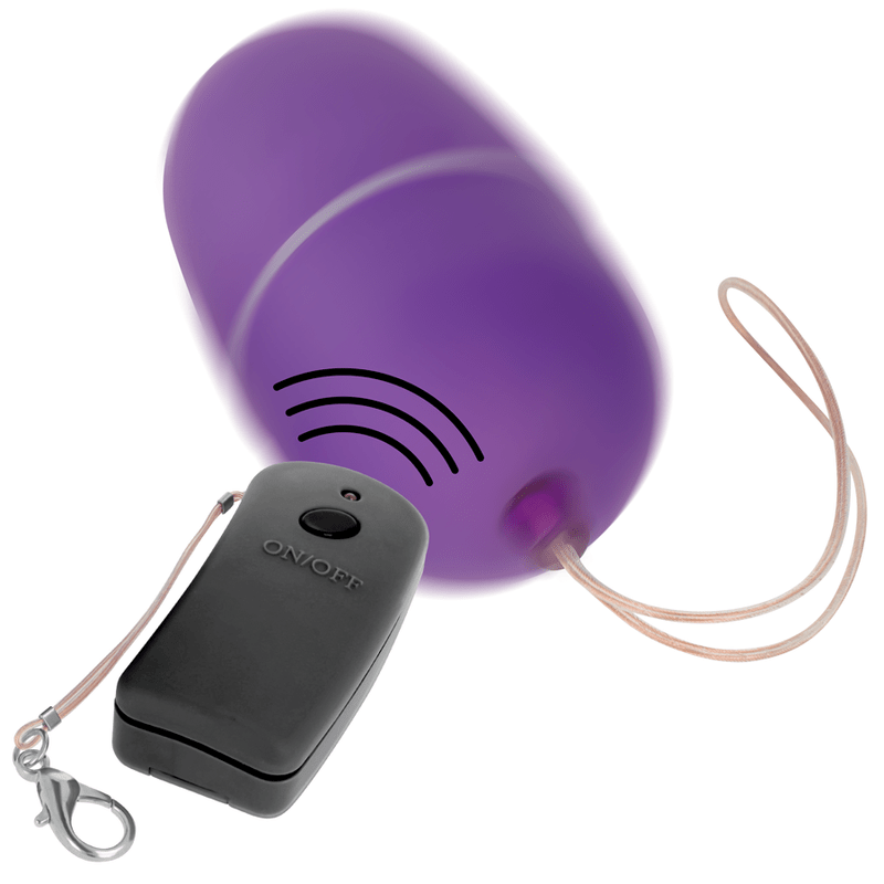 ONLINE - REMOTE CONTROLLED VIBRATING EGG PURPLE - Kink&Play
