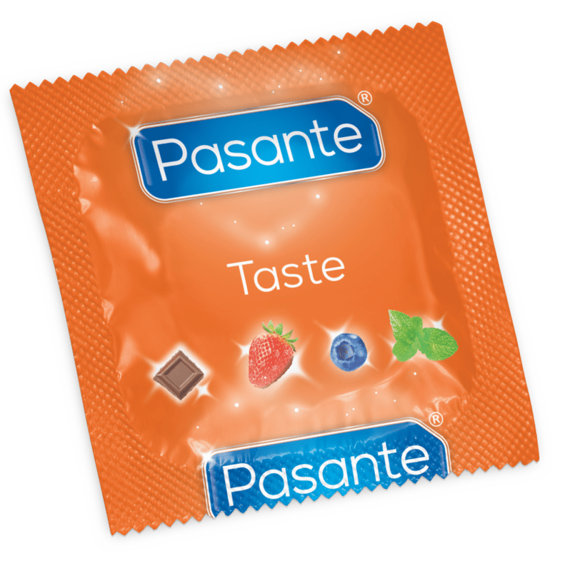 PASANTE - CONDOMS FLAVORS 12 UNITS - Kink&Play