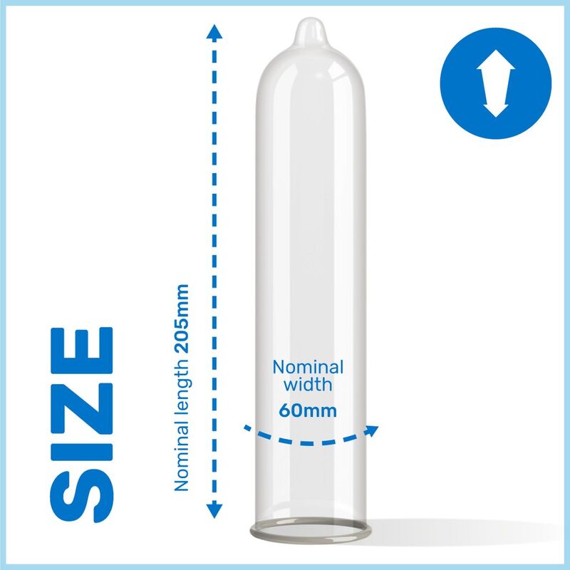 PASANTE - CONDOMS KING MS LONG AND WIDTH 12 UNITS - Kink&Play