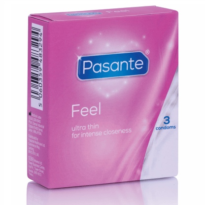 PASANTE - CONDOMS SENSITIVE ULTRA THIN 3 UNITS - Kink&Play
