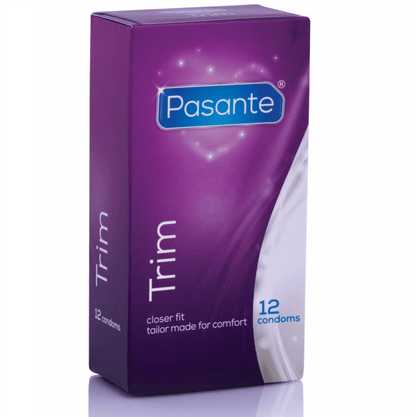PASANTE - THIN TRIM MS CONDOMS 12 UNITS - Kink&Play