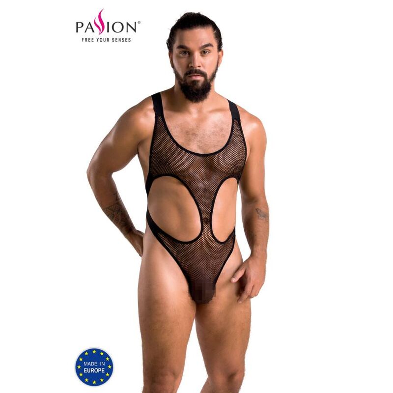 PASSION - 040 BODY LEON BLACK L/XL - Kink&Play