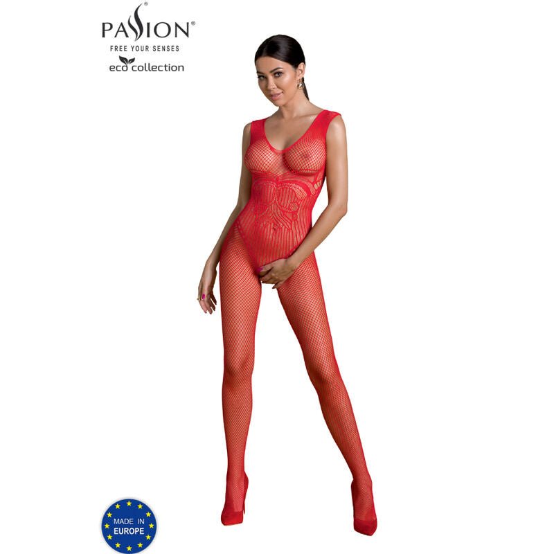 PASSION - ECO COLLECTION BODYSTOCKING ECO BS003 BLACK - Kink&Play