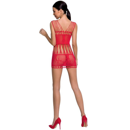 PASSION - WOMAN BS090 RED BODYSTOCKING ONE SIZE - Kink&Play