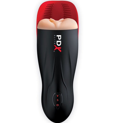 PDX ELITE - STROKER FUCK - O - MATIC VAGINA DOUBLE VIBRATION PENIS & TESTICLES - Kink&Play
