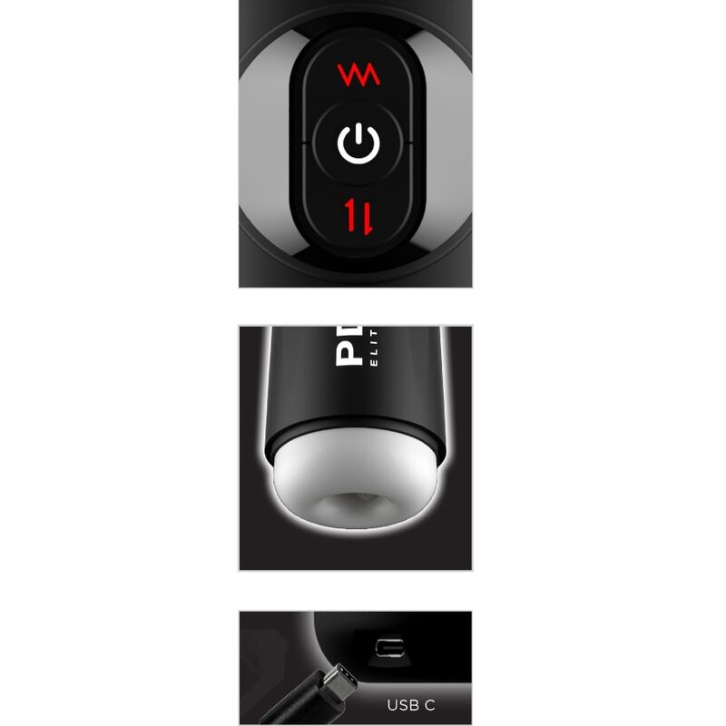 PDX ELITE - STROKER MOTO - MILKER VIBRATOR - Kink&Play