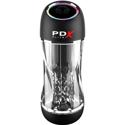 PDX ELITE - STROKER VIEWTUBE PRO VIBRATOR TRANSPARENT - Kink&Play