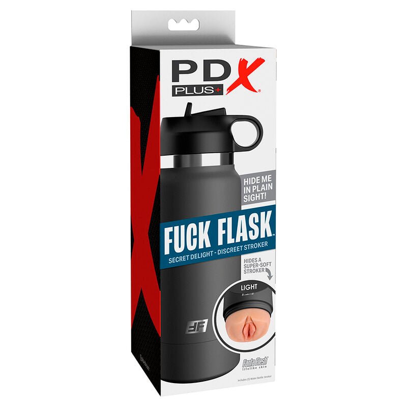 PDX PLUS - FUCK FLASK VAGINE DISCRET STROKER FLESH MODEL 2 - Kink&Play
