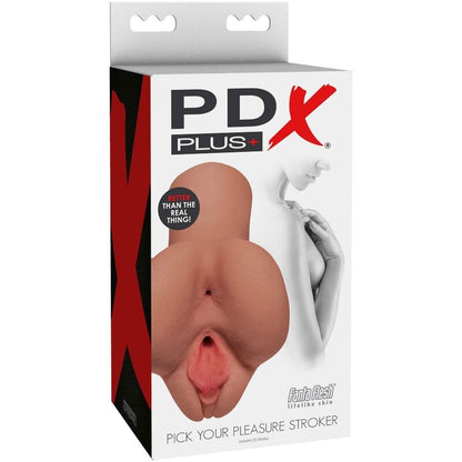 PDX PLUS - PICK YOUR PLEASURE DOUBLE MASTURBATOR - Kink&Play