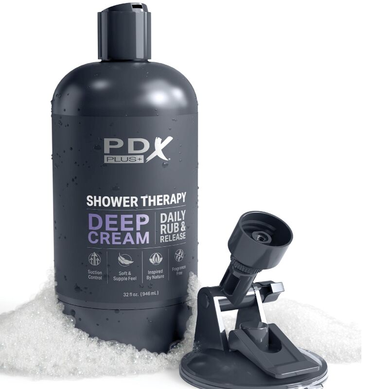 PDX PLUS - STROKER MASTURBATOR DISCREET DEEP CREAM SHAMPOO BOTTLE DESIGN - Kink&Play