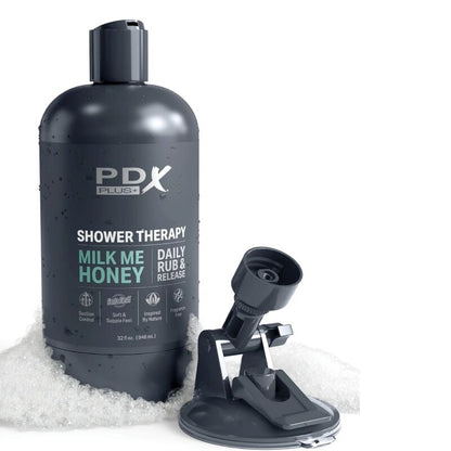 PDX PLUS - STROKER MASTURBATOR DISCREET DESIGN OF MILK ME HONEY SHAMPOO BOTTLE - Kink&Play