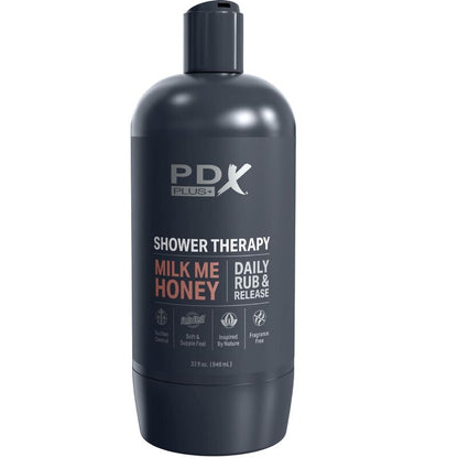 PDX PLUS - STROKER MASTURBATOR DISCRETE BOTTLE DESIGN MILK ME HONEY CANDY SHAMPOO - Kink&Play