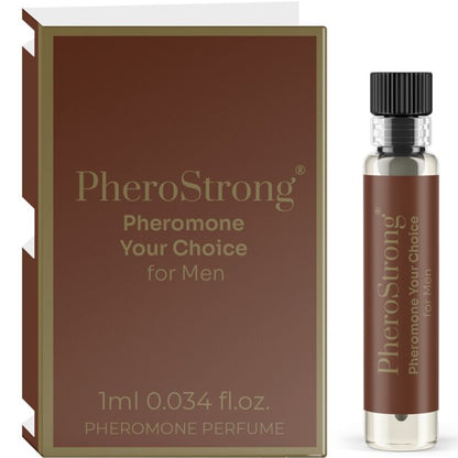 PHEROSTRONG - PHEROMONE PERFUME YOUR CHOICE FOR MEN 1 ML - Kink&Play
