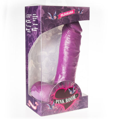 PINK ROOM - ANTON REALISTIC DILDO PURPLE 21.5 CM - Kink&Play