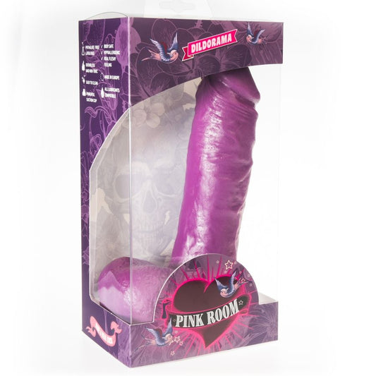 PINK ROOM - ANTON REALISTIC DILDO PURPLE 21.5 CM - Kink&Play
