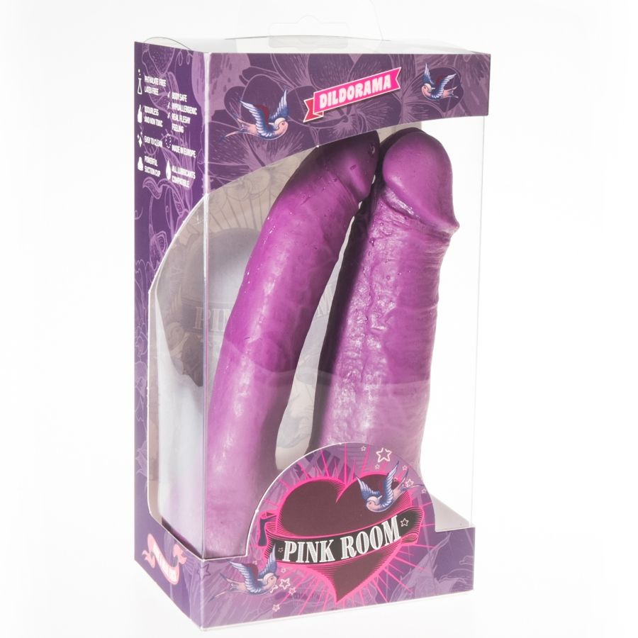 PINK ROOM - ARTHUS REALISTIC DILDO PURPLE 17CM/15.5CM - Kink&Play