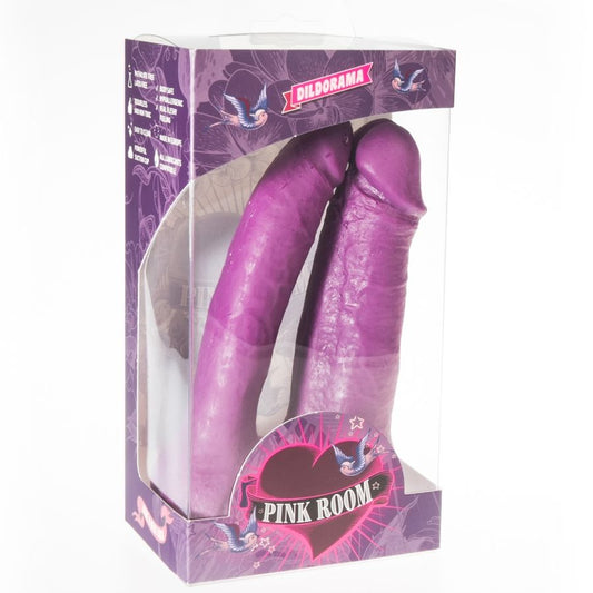 PINK ROOM - ARTHUS REALISTIC DILDO PURPLE 17CM/15.5CM - Kink&Play