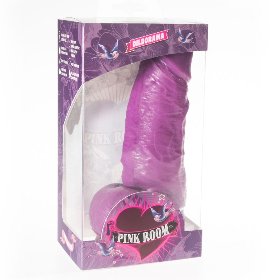 PINK ROOM - DAYAN REALISTIC DILDO PURPLE 17 CM - Kink&Play