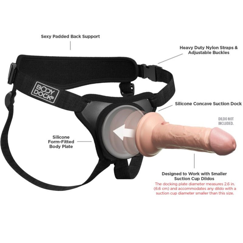 PIPEDREAMS - BODY DOCK ELITE MINI HARNESS - Kink&Play