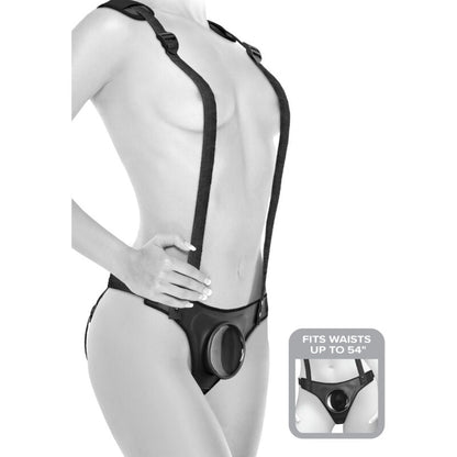 PIPEDREAMS - BODY DOCK STRAP - ON SUSPENDERS - Kink&Play