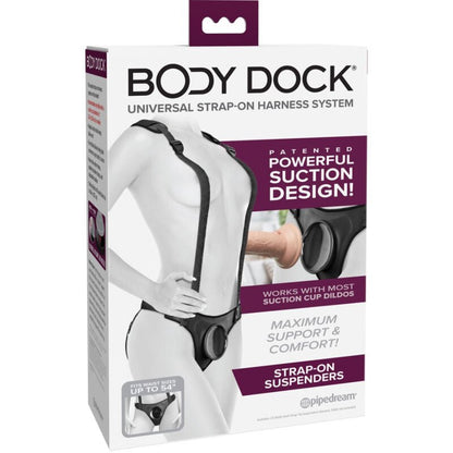 PIPEDREAMS - BODY DOCK STRAP - ON SUSPENDERS - Kink&Play