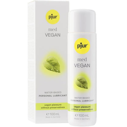 PJUR - MED VEGAN GLIDE WATER BASED LUBRICANT 100 ML - Kink&Play