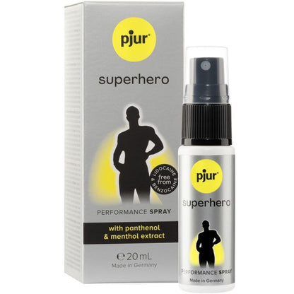 PJUR - SUPERHERO PERFORMANCE RETARDANT SPRAY 20 ML - Kink&Play