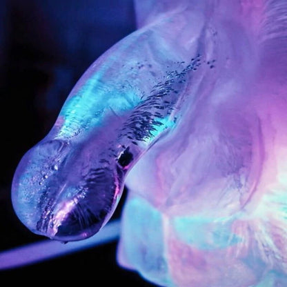 PLAY WIV ME - HUGE PENIS ICE LUGE MOLD - Kink&Play