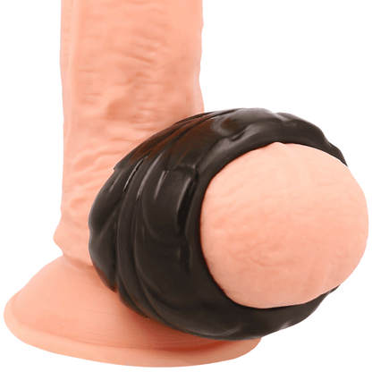 POWERING - SUPER FLEXIBLE AND RESISTANT PENIS RING 5 CM PR11 BLACK - Kink&Play