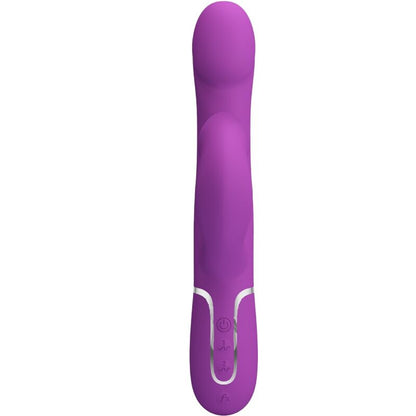 PRETTY LOVE - 4 IN 1 MULTIFUNCTION VIBRATOR & STIMULATOR PURPLE - Kink&Play