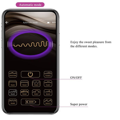 PRETTY LOVE - ABNER APP PURPLE - Kink&Play