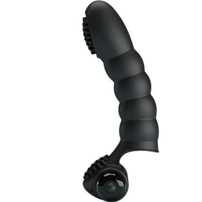 PRETTY LOVE - ALEXANDER FINGER VIBRATOR 10 VIBRATIONS BLACK - Kink&Play