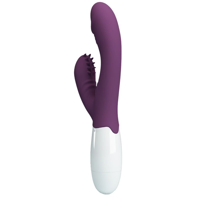 PRETTY LOVE - ANDRE RABBIT VIBRATOR & G - POINT STIMULATOR PURPLE - Kink&Play