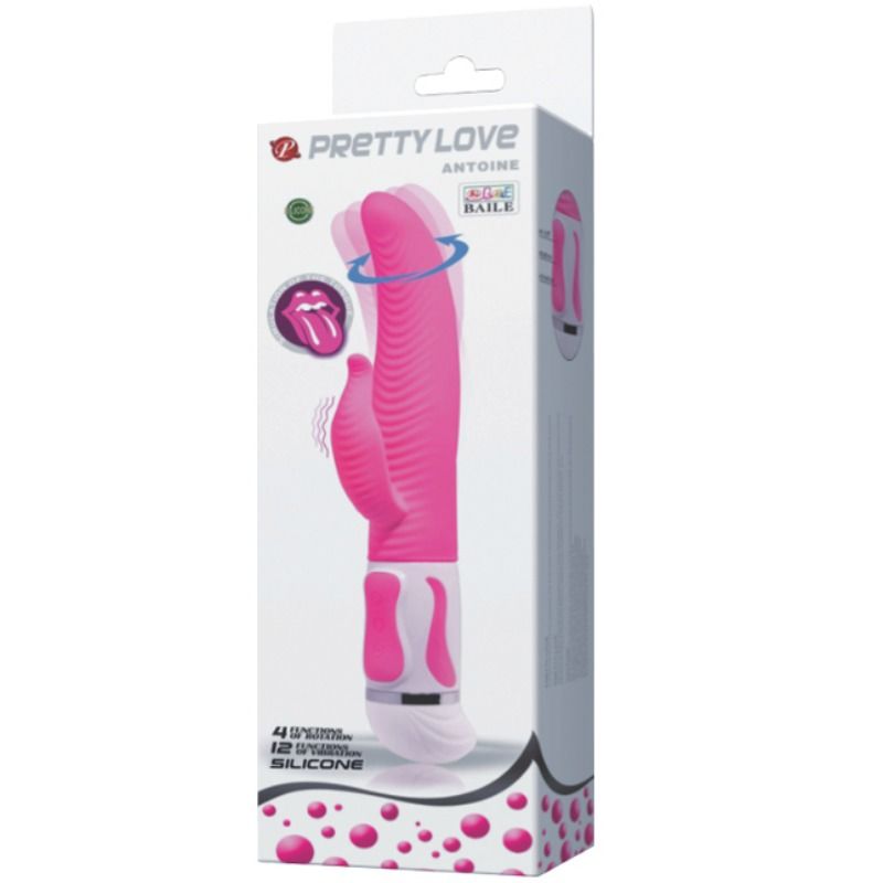 PRETTY LOVE - ANTOINE ROTATION VIBRATOR - Kink&Play