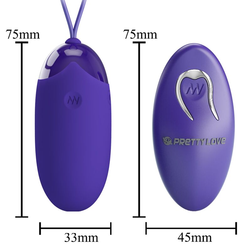 PRETTY LOVE - BERGER YOUTH VIOLATING EGG REMOTE CONTROL VIOLET - Kink&Play