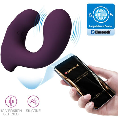 PRETTY LOVE - BILLY VIBRATION REMOTE CONTROL PURPLE FREE APP - Kink&Play