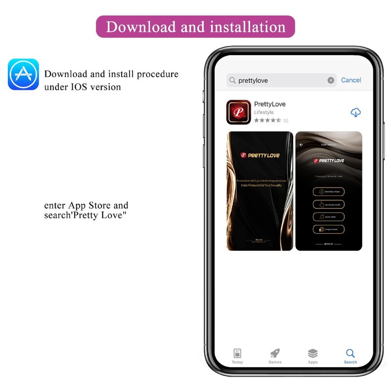 PRETTY LOVE - BILLY VIBRATION REMOTE CONTROL PURPLE FREE APP - Kink&Play