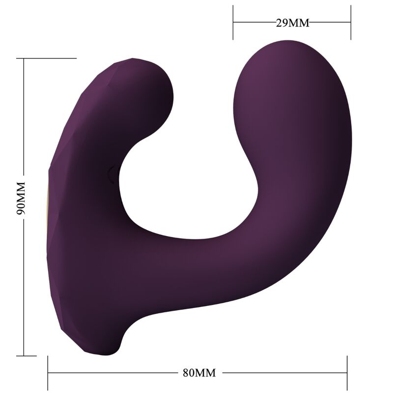 PRETTY LOVE - BILLY VIBRATION REMOTE CONTROL PURPLE FREE APP - Kink&Play
